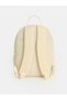 Vizyon New Season Beige Adjustable Strap Multi-Pocket Women's Backpack - 5