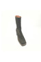 Khaki Suede Women's Boots 8 cm Thick Heeled Zippered Genuine Leather Lined Short Boots - 5