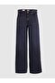 Cinch Wide Leg Lightweight Women's Jean Pants - Dark Humor