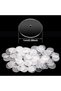 80PCS Clear Piercing Discs, Plastic No Pull Piercing Discs Stopper Clear Silicone Earring Backs Supp - 2