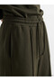 Özmarka New Season Khaki Soft Touch Women's Sweatpants - 3