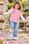 Ss Gi̇yi̇m Girls' Floral Patterned Knitwear Vest – Knitted Buttoned Sleeveless Vest - 2