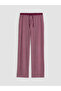 Vizyon New Season Red Crew Neck Women's Pajama Set - 5