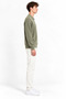Polo Collar Zippered Long Sleeve Men's Sweater 102101 - 2
