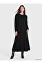 Esvab • Modern & Distinctive Waist Drawstring Hair Braid Embroidered Knitwear Skirt