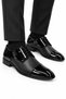 Men's Classic Lace-Up Shoes with Patent Leather and Matte Options, Groom's Suit, Office, Special Occasion Shoes - 3