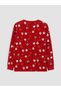 Vizyon New Season Red New Year Themed Women's Pajama Set - 4
