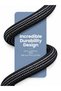 Super Fast Charging 4 in 1 USB Data Cable 1M, Multi Connector Fast Charging Cable, USB Charging and Data Transfer Cable for Compatible Smartphones, Tablets and USB Devices, 1 Metre - 6