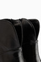 Janis Black Crocodile Heeled Women's Boots - 4
