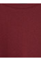 Ozmarka New Season Burgundy Oversize Women's Thick Sweatshirt - 7