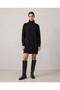 Women's Turtleneck Long Sleeve Plain Knitwear Tunic Dress