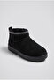 Women's Fur-Lined Suede Look Winter Boots, Warm Embroidery Detailed Casual Boots, Soft Sole - 5
