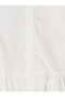 Özmarka New Season Ecru Girls' Knitwear Sweater and Shirt - 4