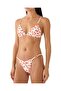Stunning Cherry Patterned Bikini Top - White - 2