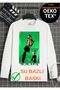Manifest Solo Zoktay Mina Esin Hilal Sueda Lidya Designed Long Sleeve T-Shirt 100% Organic Cotton White