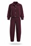 Plum Belted Jacket and Trousers Set 17880