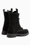 Pauline Black Suede Boots Women's Boots - 7