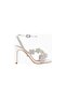 Petalo 90 Crystal Stone Luxury Women's Heeled Sandals