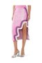 Colorful Midi Skirt - Pink - 5
