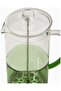 Two-Tone French Pressure Borosilicate Glass 1100ml Capacity Coffee Maker - 4