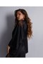 Midnight Whisper Kimono Elegant with Silk and Lace Detailing - 3