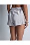Midnight Whisper Shorty Lace Stretch Silk Shorts Panties - 3