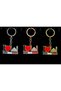 1 Piece Metal Sultanahmet Keychain – 10 cm Metal Designed Keychain with Sultanahmet Motif Key Accessory Keychain Key Ring Alk2216 - 2