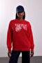 Red Wild Muse Printed Sweatshirt 19106 - 5