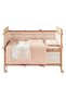 Moon Ship Pink L Size 4 Piece Baby Duvet Cover Set, 100X135 cm / 60X40 cm - 2