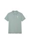 Men’s Slim Fit 3D Lion Embroidery Lycra Pique Polo - 3