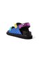 Glamorous Metallic Color Filled Sandals - 2