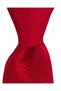Red Patterned Silk Men's Tie - 8 cm Wide - 6
