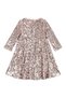 Pastel Pink Flared Dress for Girls - 2