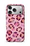 Compatible with iPhone 17 Pro Max / 18 Pro Max - Pink Tiny Leopard, Double Layer Cover, Glossy Surface Protective Case