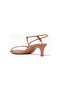 50mm Heel Leather Sandals, Square Toe - 3