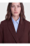 Quality Pieces from Çelebi Store Double Breasted Roba Collar Women's Blazer Jacket - 3