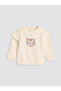 Ruffled Baby Girl Thick Sweatshirt for Style Enthusiasts from Uzg Store - 2