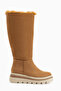 Edna Brown Suede Fur Detailed Women's Boots - 3