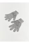 Lcw Eco Gray Girls' Knitwear Gloves