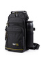 Multi-Compartment Imperteks Fabric Daily Backpack Cross Chest Hand and Shoulder Bag Unisex Black Yellow Body Bag 927 - 6