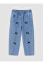 Baby Girl Jean Pants with Bow for Style Seekers from Uzg Store - 2