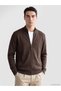 I Dik Roba Collar Men's Knitwear Cardigan from Freezen Store