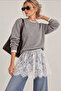 Women's White Lace Skirt Pareo - 4