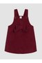 Esvab • Modern & Distinctive Bowknot Baby Girl Velvet Salopet Dress and T-Shirt - 3