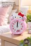 3-Piece Figured Alarm Clock Alk1503 – Tabletop Decorative Design Alarm Clock, Figured Clock, Alarm Clock