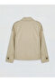 Esvab • Modern & Distinctive Shirt Roba Collar Women's Gabardine Trench Coat - 7