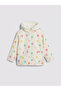Esvab • Modern & Distinctive Hooded Floral Girl's Coat - 2