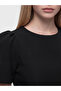 Esvab • Modern & Distinctive Balloon Sleeve Waist-Sitting Mini Dress - 3