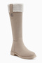 Marlena Ten Suede Fur Detailed Women's Boots - 2
