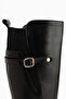 Mansi Black Heeled Women's Boots - 2